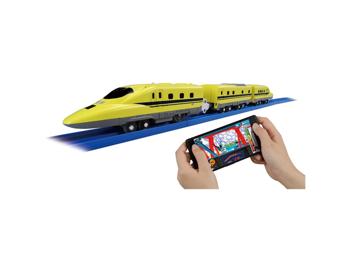 タカラトミー、スマホを使って運転士＆乗客気分を楽しめるプラレール