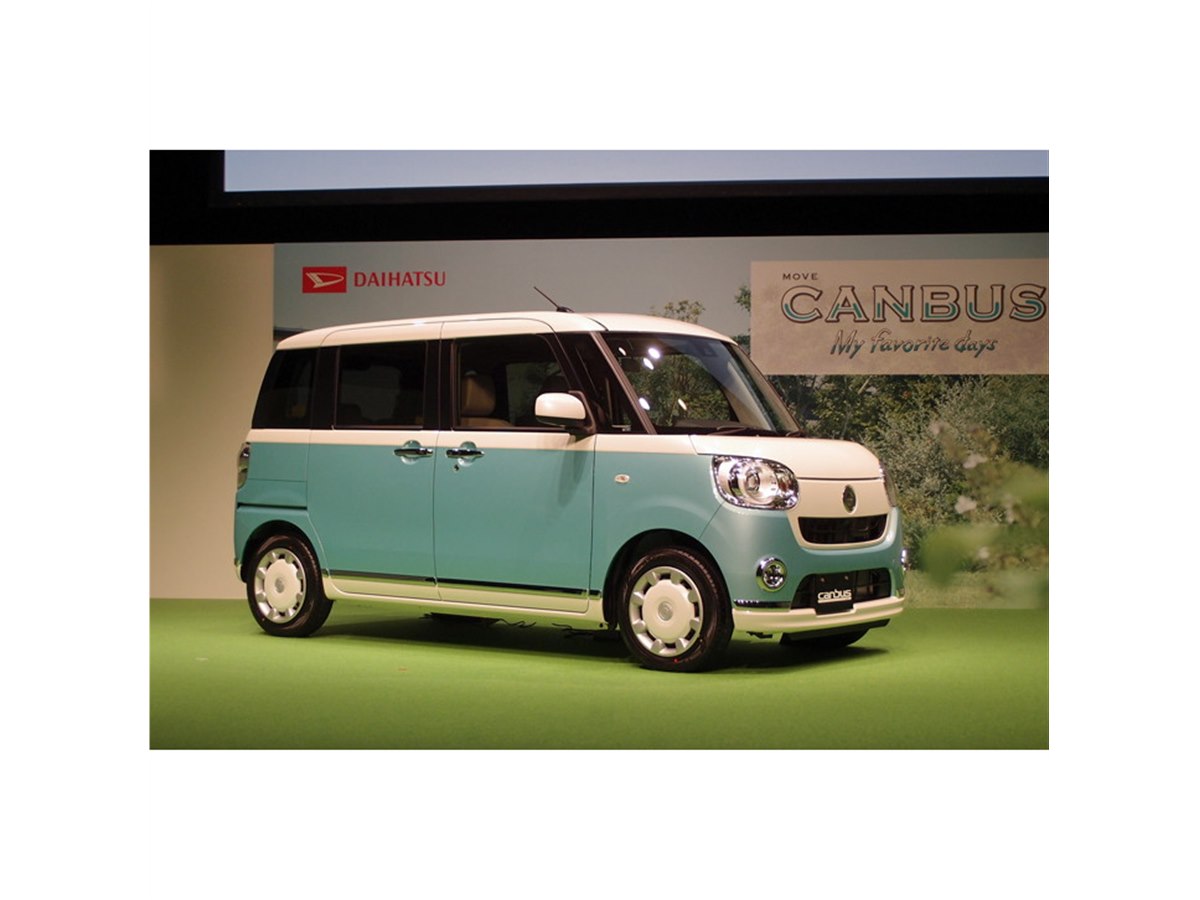 ダイハツの新型軽乗用車「ムーヴ キャンバス」発売 - 価格.com