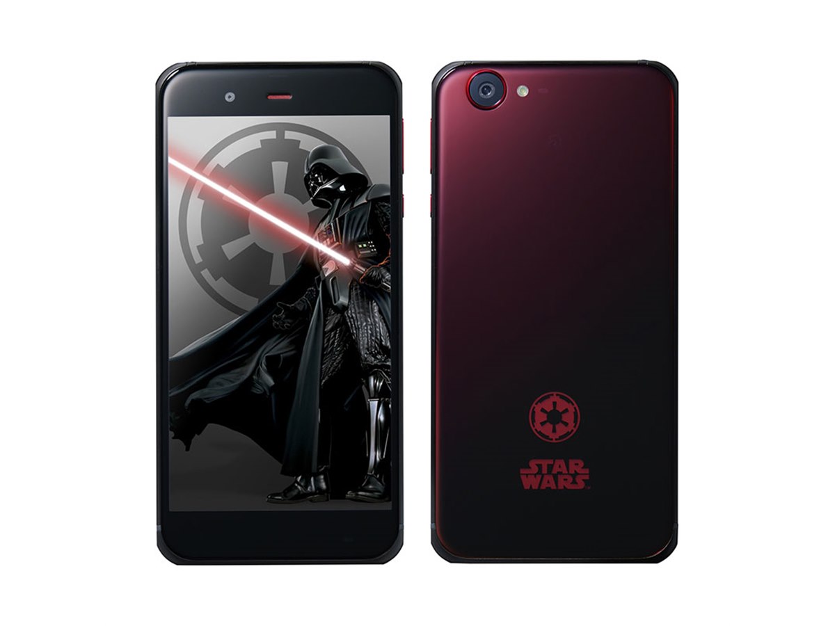 ソフトバンク、ダース・ベイダーの曲が鳴るスマホ「STAR WARS mobile 