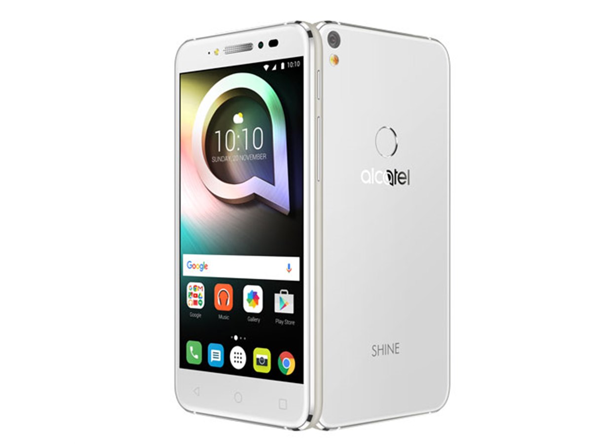Alcatel、2万円台で両面ガラスデザインのスマホ「SHINE LITE