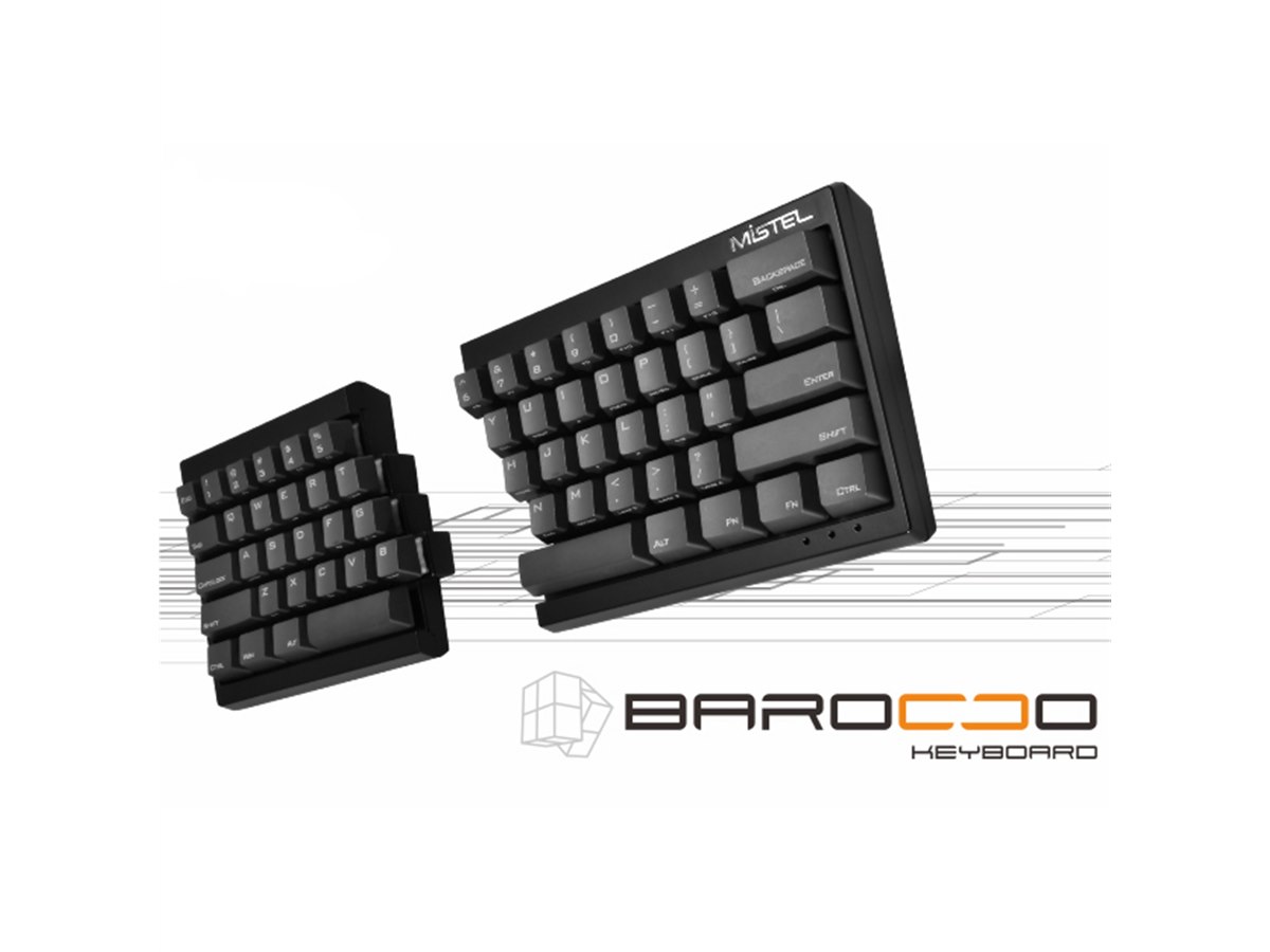 Mistel keyboard、左右が分離するメカニカルキーボード「Barocco Keyboard」 - 価格.com