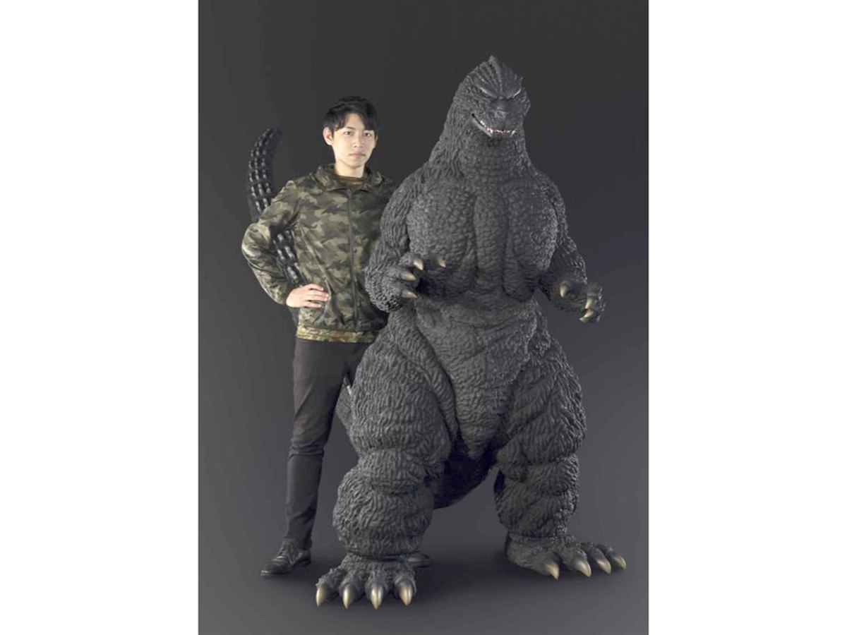 ゴジラ特大サイズ バンダイ ビッグサイズソフビ「身長約370mmの大迫力サイズ