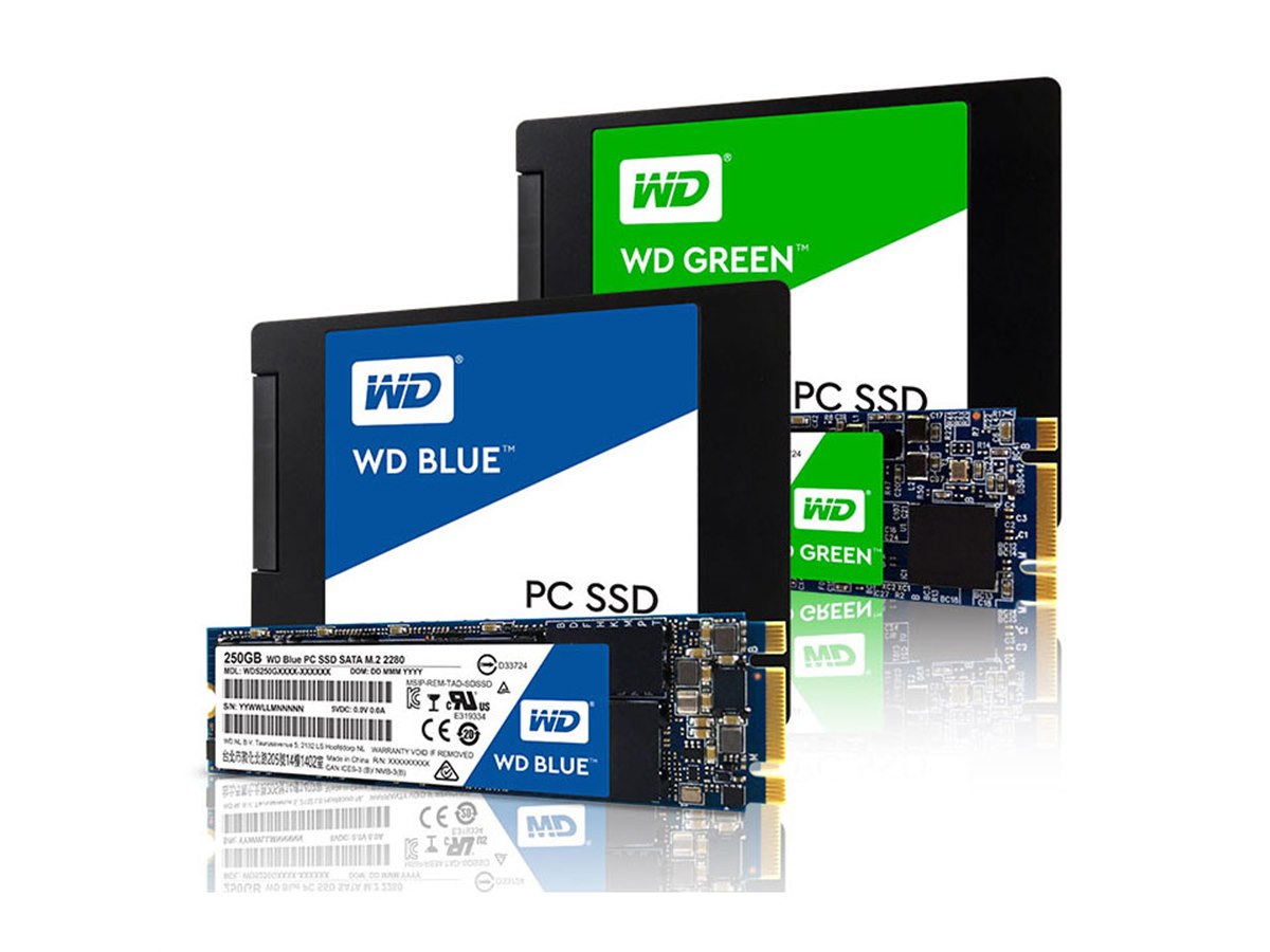 WD、初のSSD「WD Blue」と「WD Green」を発表 - 価格.com