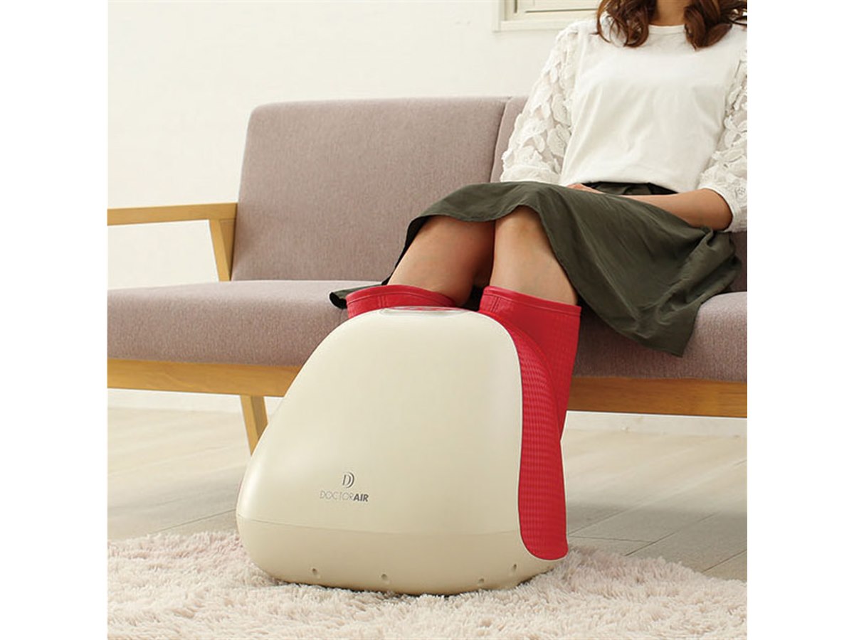 ドリームファクトリー、エアーバッグ＆ローラー搭載のフット