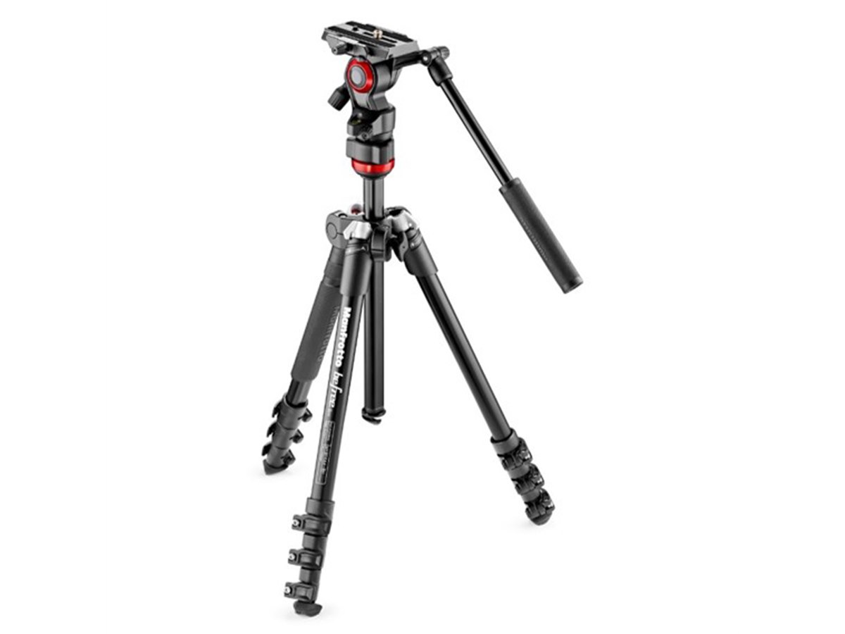 マンフロット290DUAL アルミニウム3段三脚+3ウェイ雲台キット