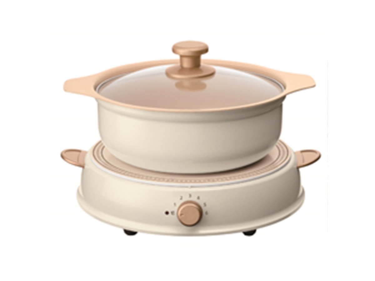 アイリスオーヤマ、レトロな配色で最大1400WのIHコンロ「ricopa