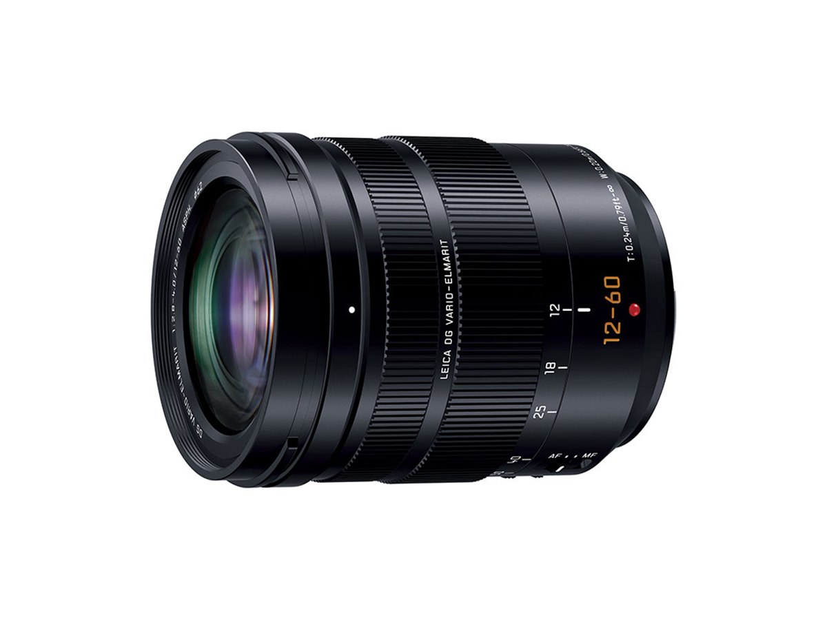 レンズ(ズーム) LEICA DG VARIO-ELMARIT 12-60mm パナソニック、標準ズームレンズ「LEICA DG VARIO-ELMARIT 12