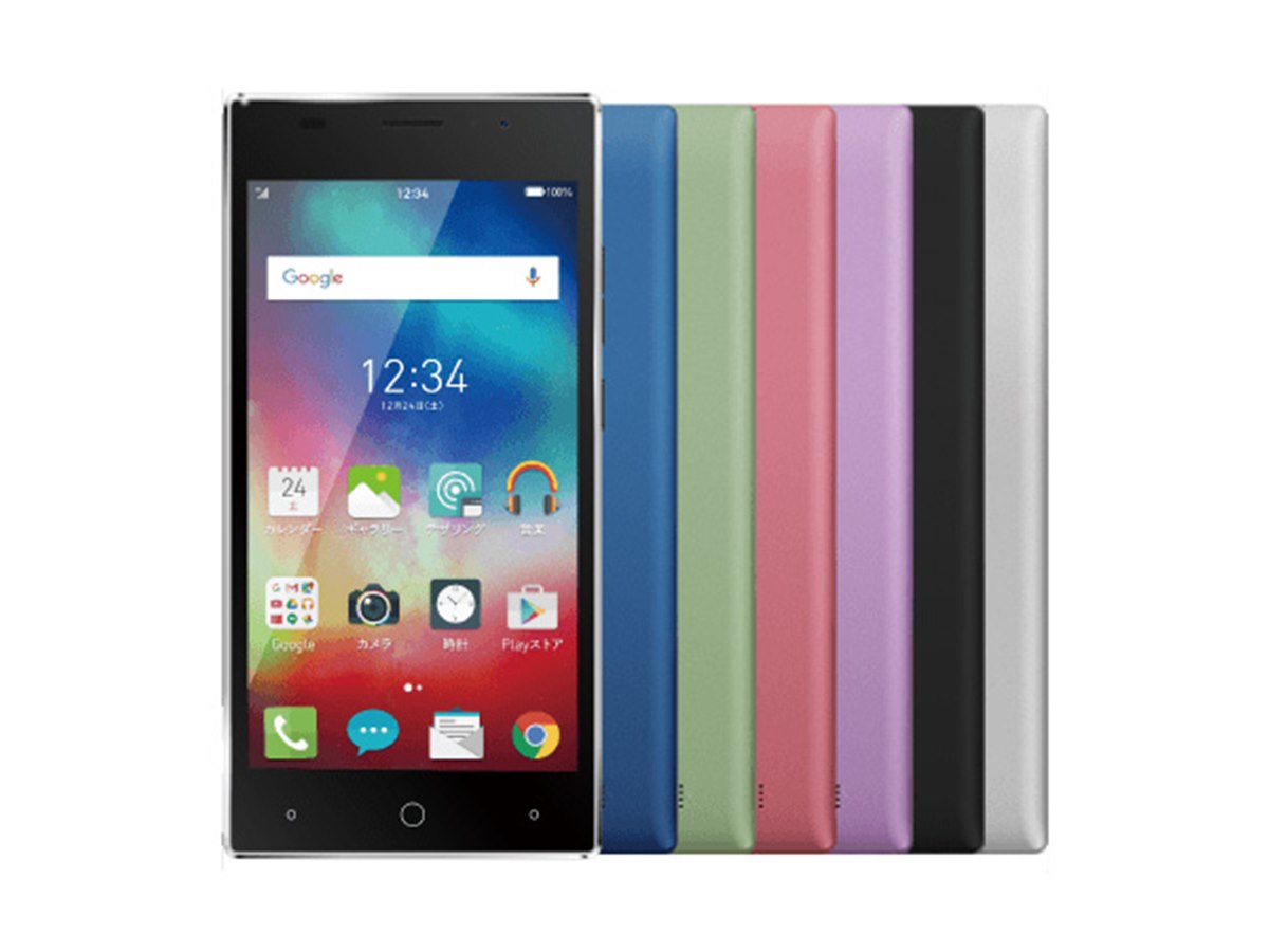 プラスワン、14,800円の5型SIMフリースマホ「Priori 4」を1/27発売