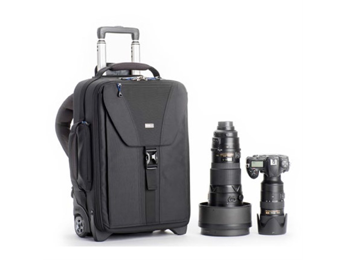 シンクタンクフォト エアポートテイクオフ V2.0 ローリングカメラバッグ Think Tank Photo、バックパックになるローリングケース「エアポート