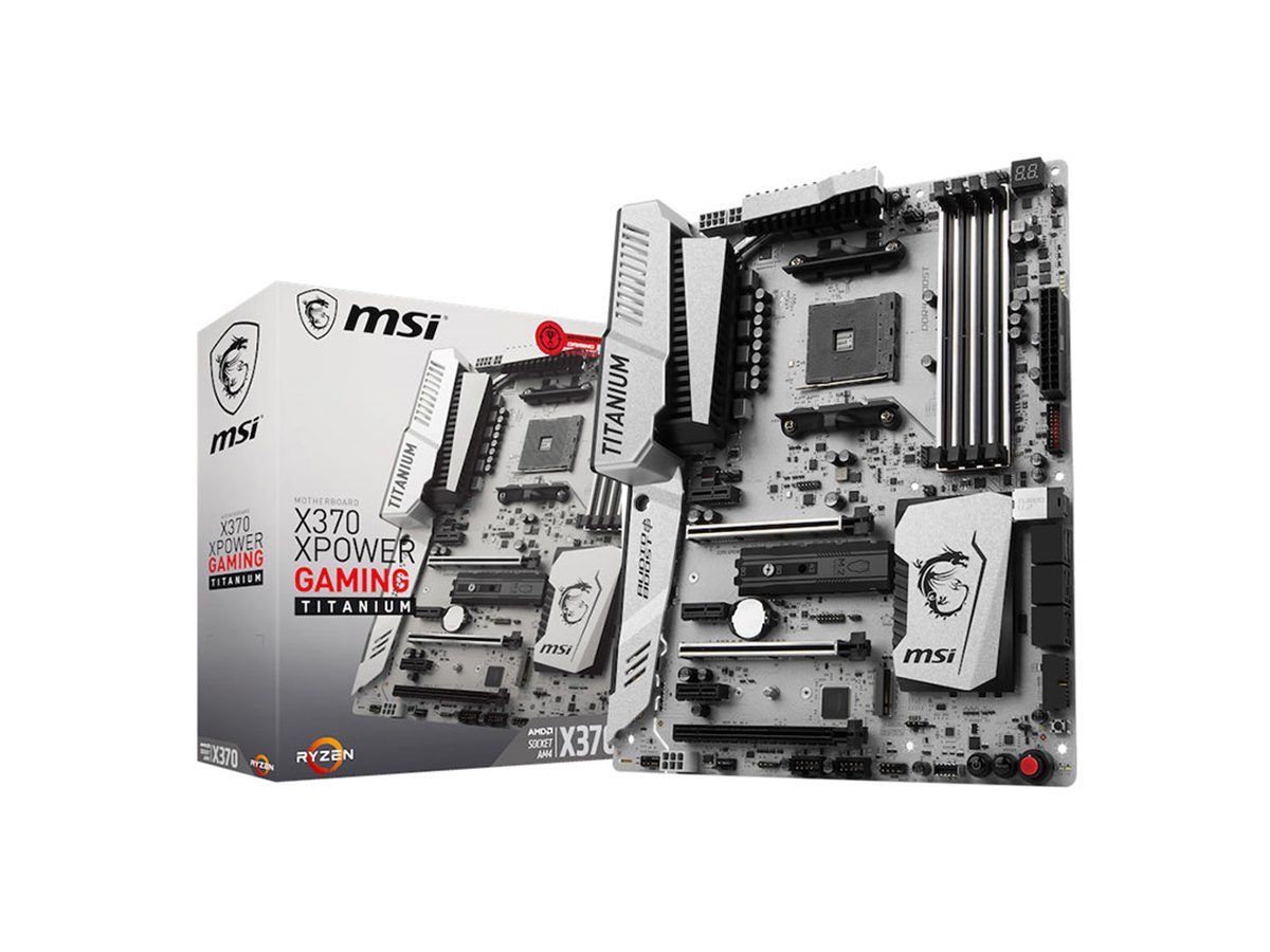 MSI、Ryzen対応のフラグシップマザー「X370 XPOWER GAMING TITANIUM