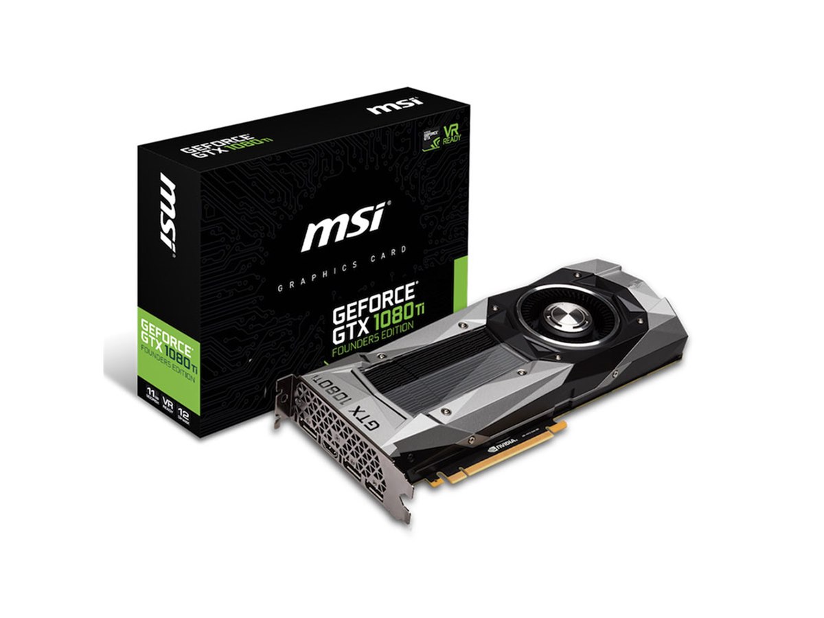 MSI、最上位ビデオカード「GeForce GTX 1080 Ti Founders