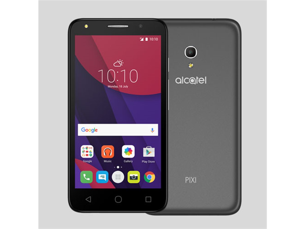 プリスマ  SiM付き Alcatel、1万円の5型SIMフリースマホ「PIXI 4」を3/24発売