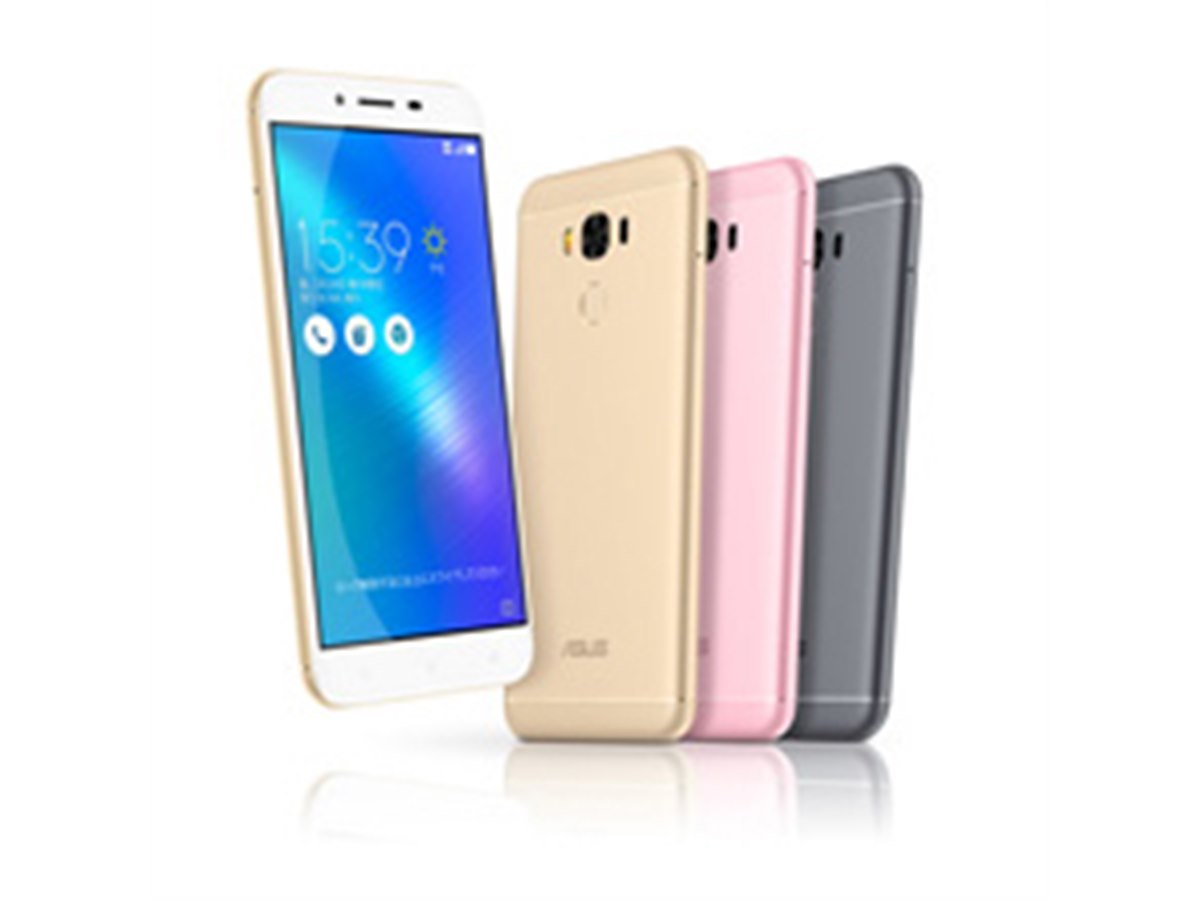 ASUS、連続待受38日間の5.5型SIMフリー「ZenFone 3 Max ZC553KL