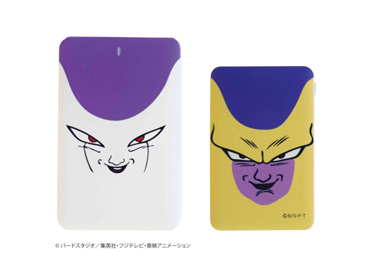 フリーザ様の顔をでかでかプリント、モバイルバッテリーやマシュマロ