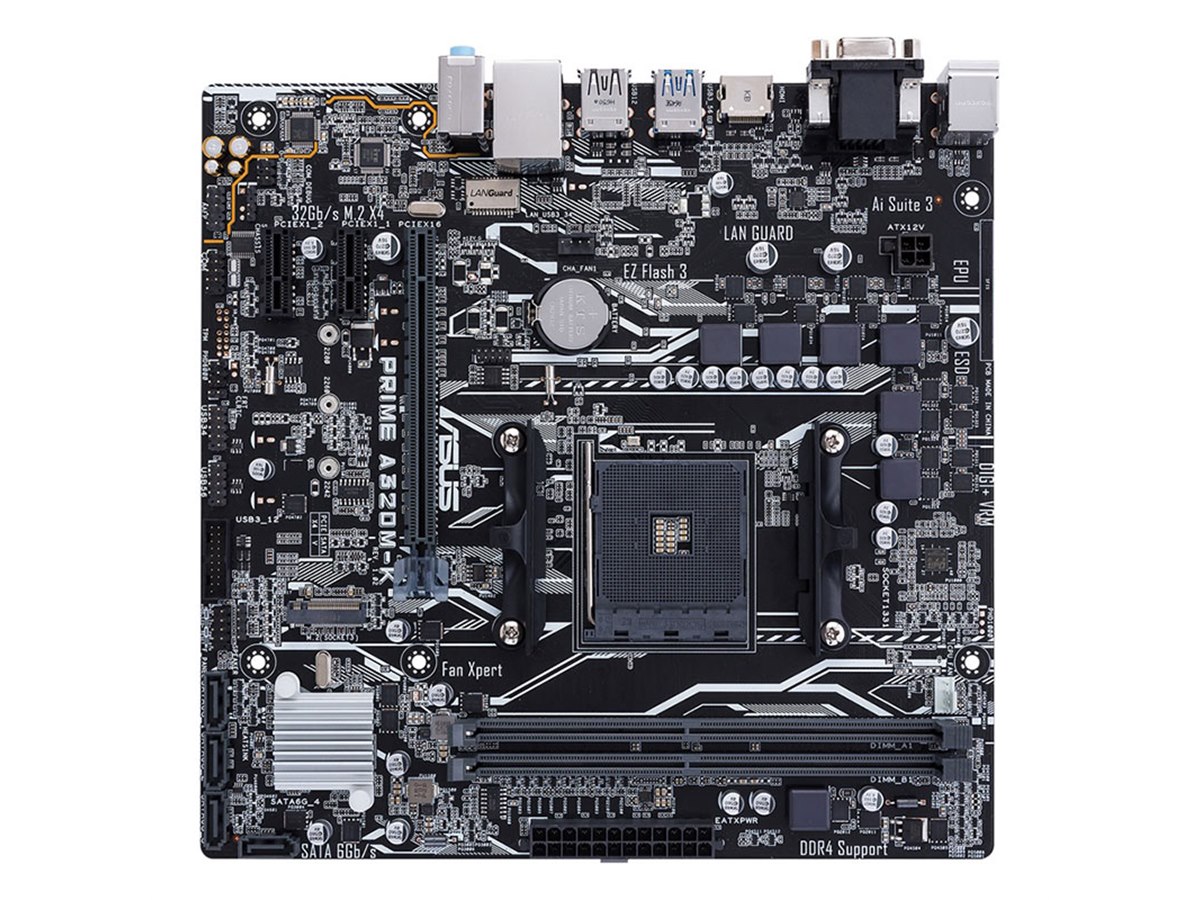 ASUS、1万円のAMD Ryzen対応マザーボード「PRIME A320M-K」 - 価格.com