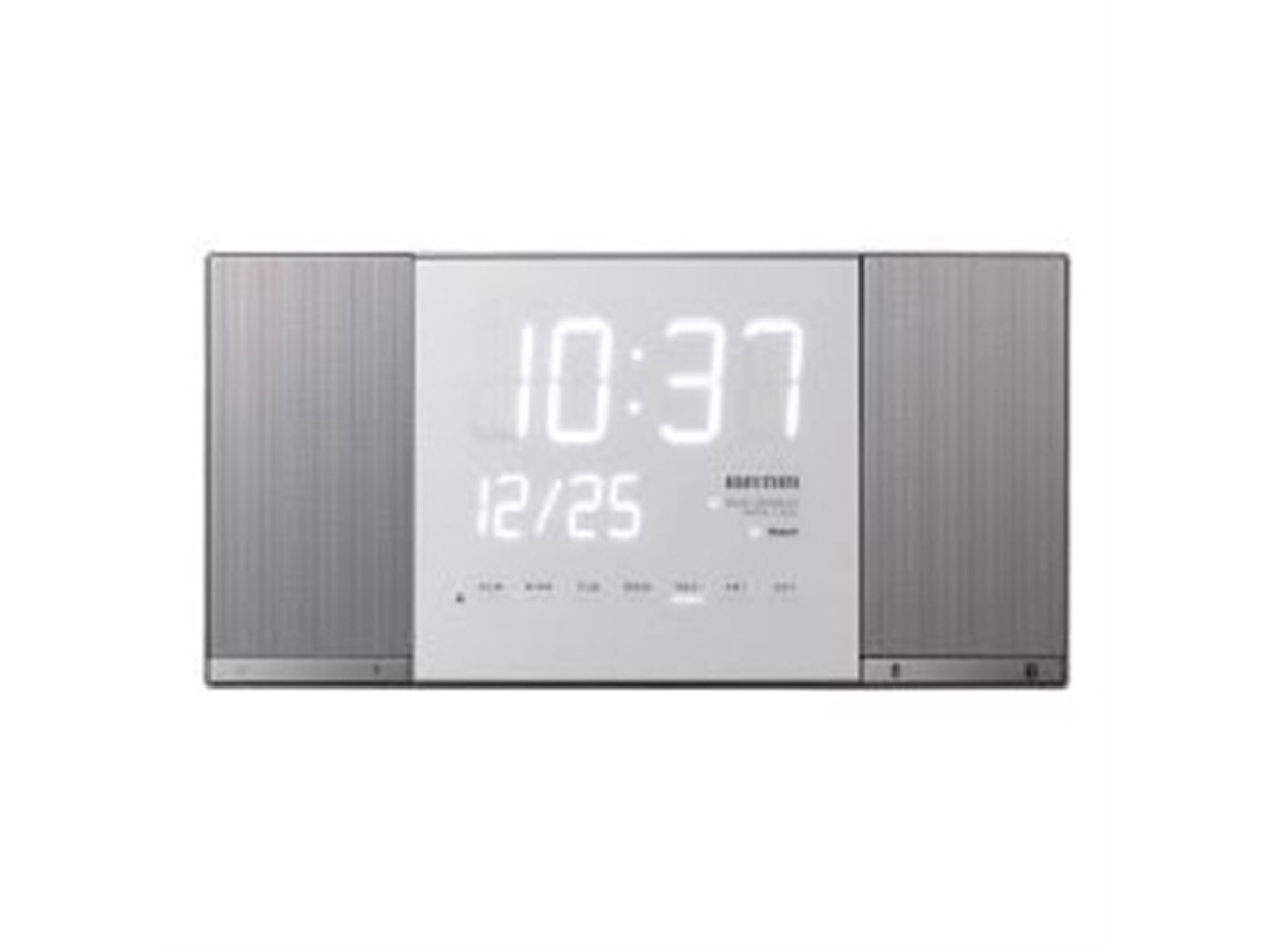 リズム時計工業、スマホ連携するBluetoothオーディオクロック