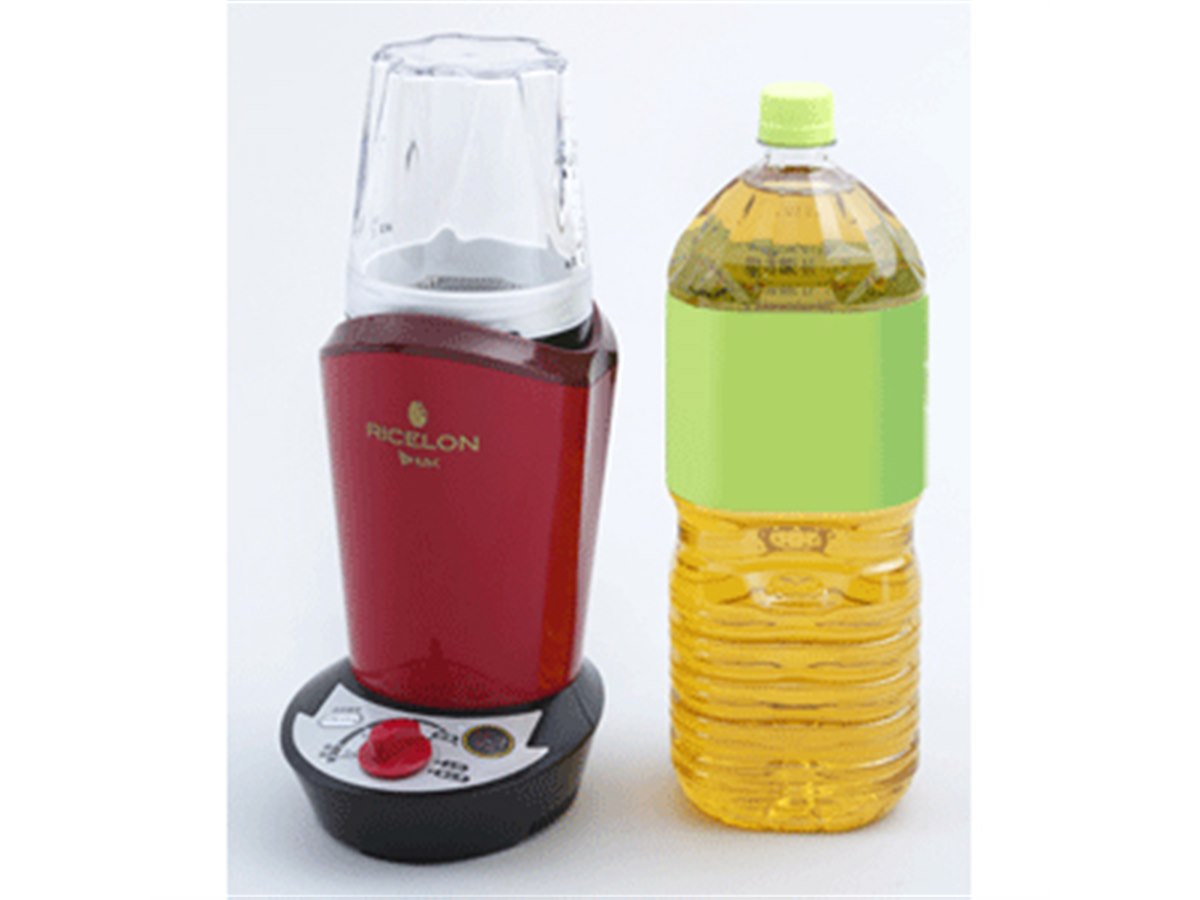 ほぼ未使用　試運転のみ　小型精米機　RICELON ライスロン　ルビーレッド ほぼ未使用 試運転のみ 小型精米機 RICELON ライスロン ルビーレッド