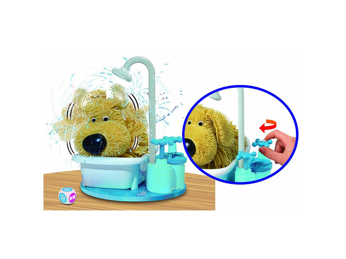 メガハウス、ワンコの水しぶきがかかるドキドキアクションゲーム