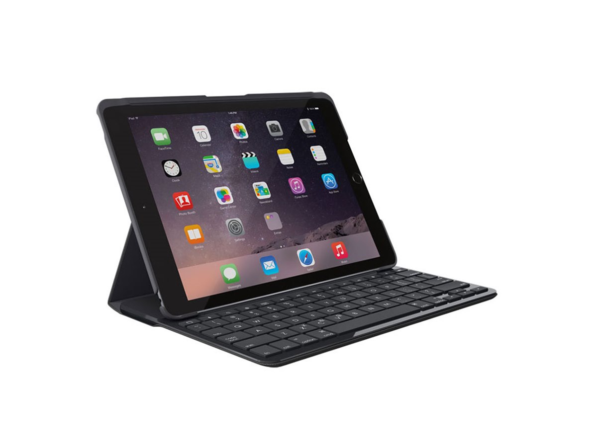 ロジクール、電池寿命4年の第5世代iPad用キーボード一体型カバー ロジクール、電池寿命4年の第5世代iPad用キーボード一体型カバー