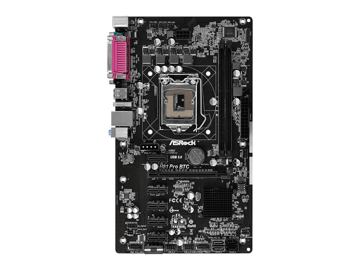 ASRock、LGA1150に対応したATXマザーボード「H81 Pro BTC R2.0」 - 価格.com
