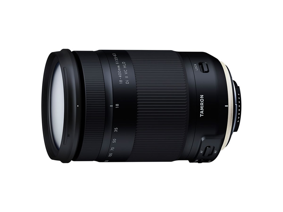 タムロン、22.2倍ズームの超望遠高倍率レンズ「18-400mm F/3.5-6.3