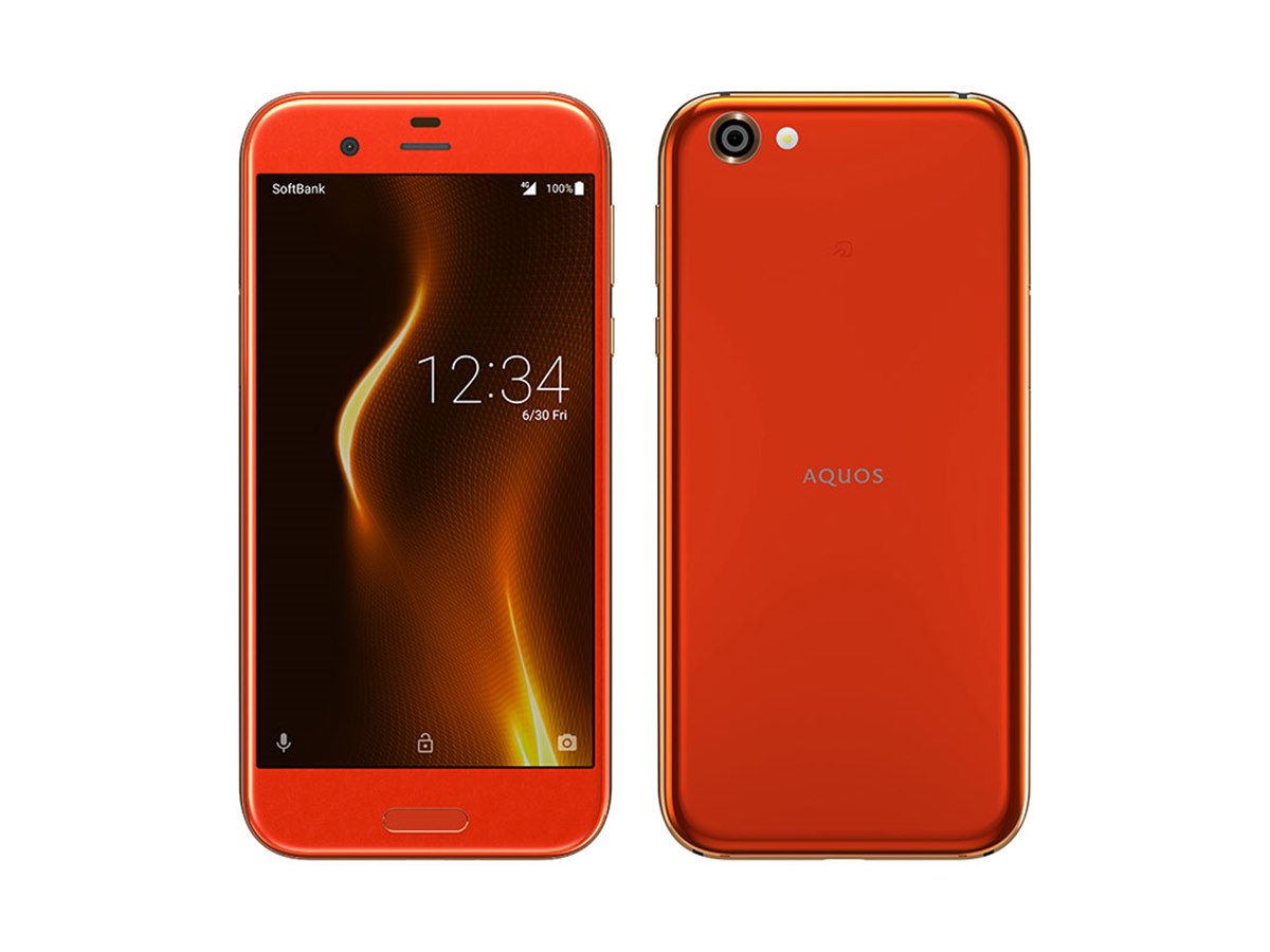 ソフトバンク、下り最大612Mbps対応の5.3型スマホ「AQUOS R」を7/7発売