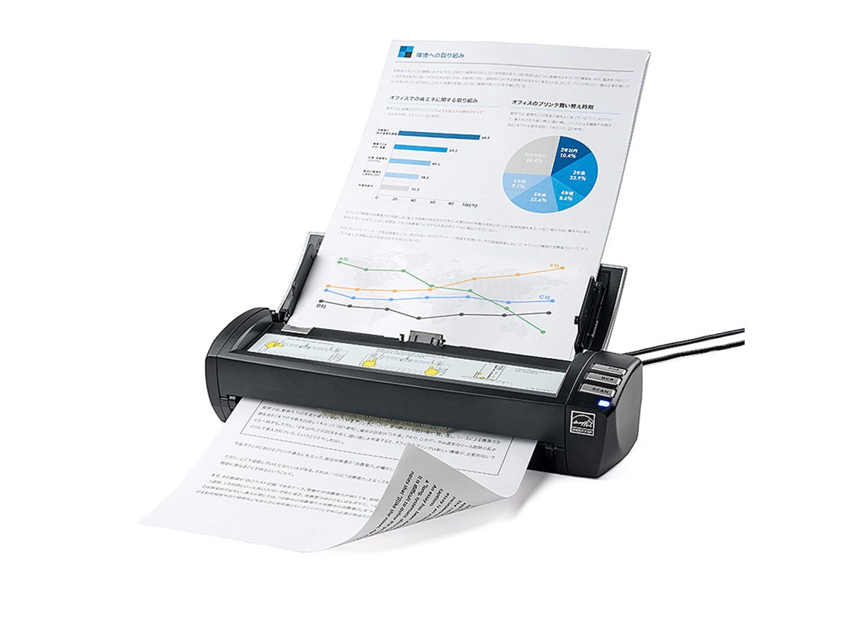 サンワ、名刺専用スロットを備えたA4ドキュメントスキャナー - 価格.com