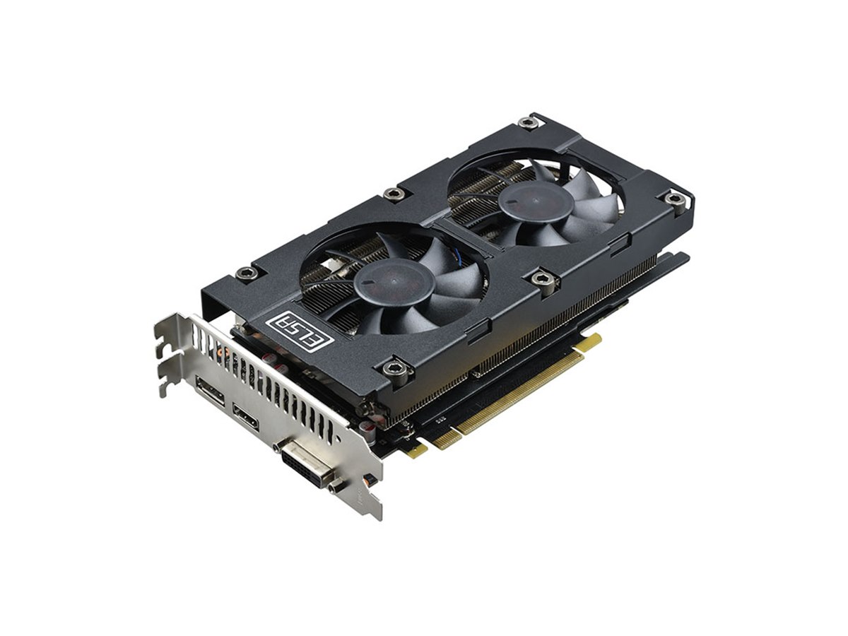 ◇相談可◇ELSA GEFORCE GTX 1060 6GB エルザ、静音ファンと小型基板を採用した「GeForce GTX 1060