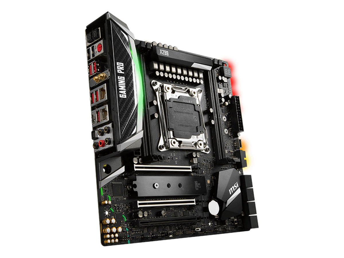 MSI、Skylake-X専用のMicro ATXマザー「X299M GAMING PRO CARBON