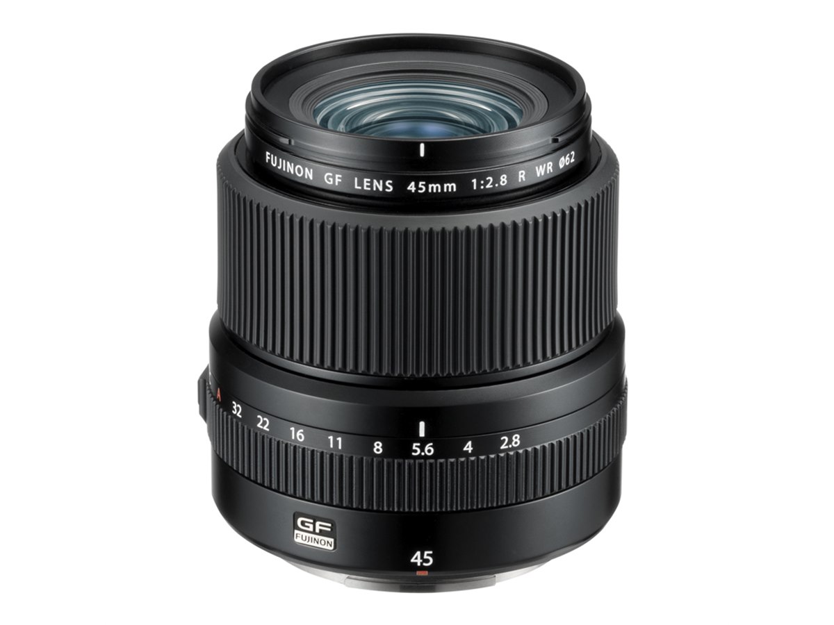 富士フイルム、軽量490gのGFXシリーズ用広角レンズ「GF45mmF2.8 R WR