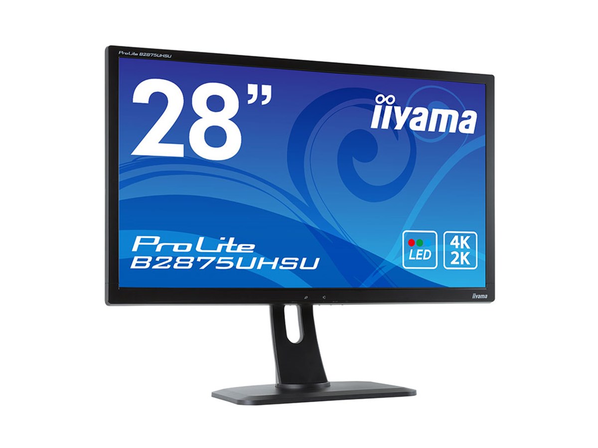 iiyama、応答速度1msで3840×2160表示対応の28型ワイド液晶 - 価格.com