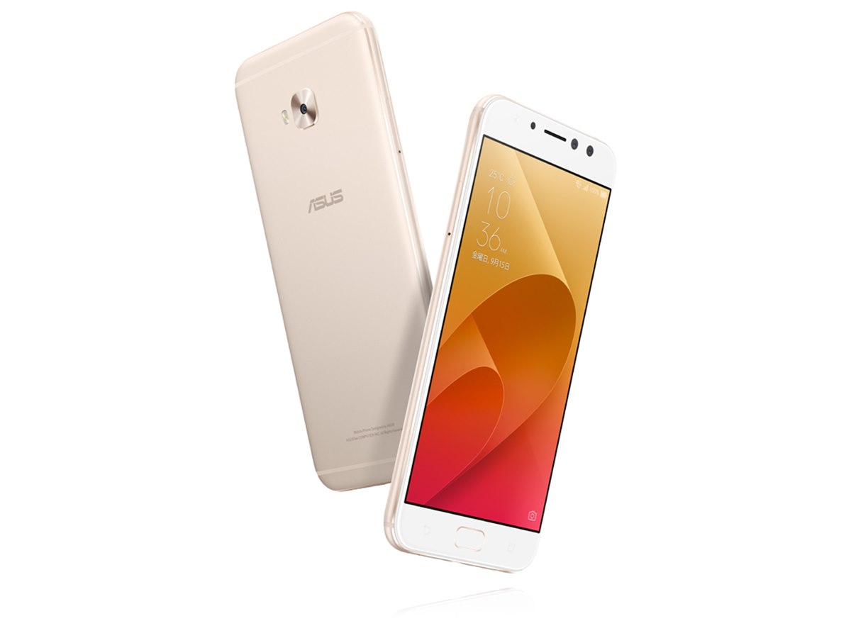 ASUS - ZenFone 4 Selfie Pro サンライトゴールド ZD552KL ASUS、前面デュアルカメラの5.5型「Zenfone 4 Selfie Pro」を9/23発売