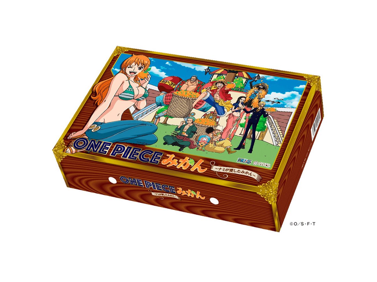 ONE PIECE - みかん ONE PIECE」の航海士・ナミと熊本県産みかんがコラボ！ 10月16日