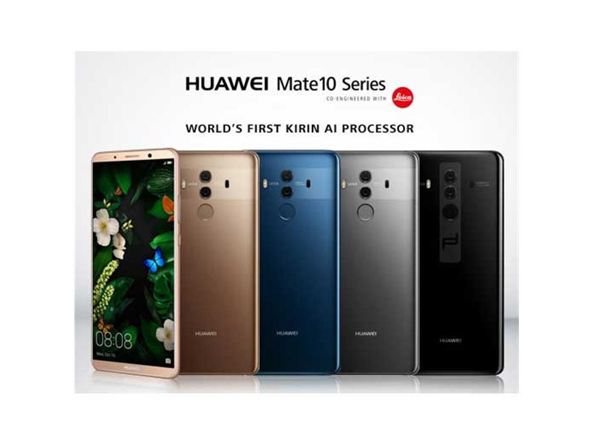 ファーウェイ、“AIプロセッサー”搭載スマホ「Mate 10/10 Pro」を海外
