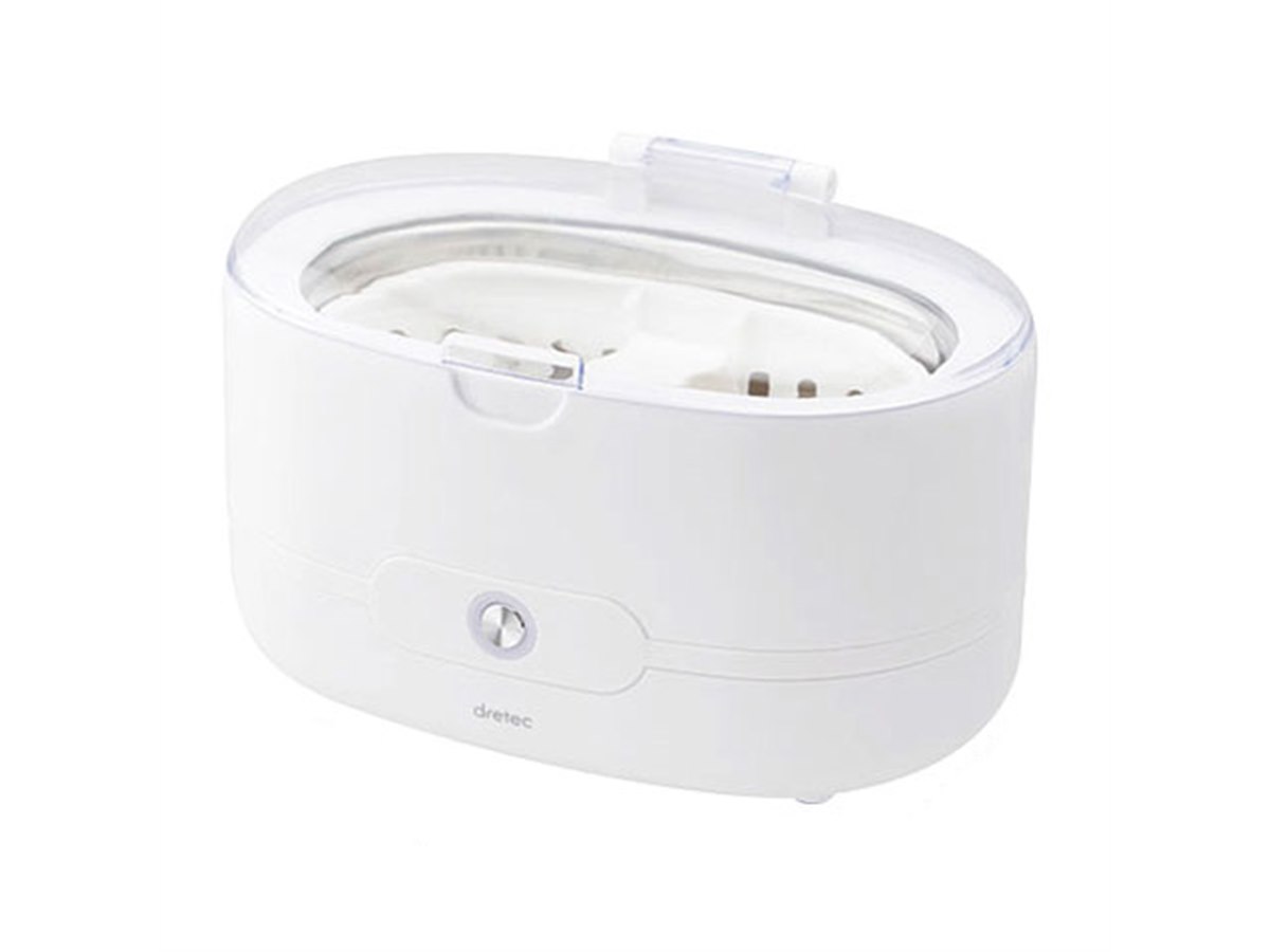 ドリテック、貴金属やメガネ、入れ歯もOK「超音波洗浄器 ソニクリア