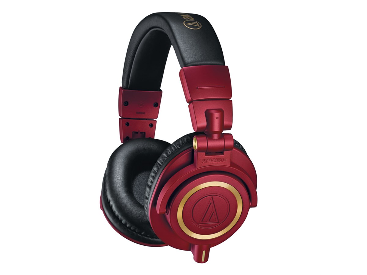 オーディオテクニカ、45mmドライバー搭載の「ATH-M50x」ワイン