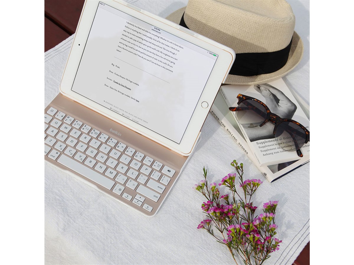 ベルキン、iPad第5世代やiPad Airに対応したキーボードケース - 価格.com