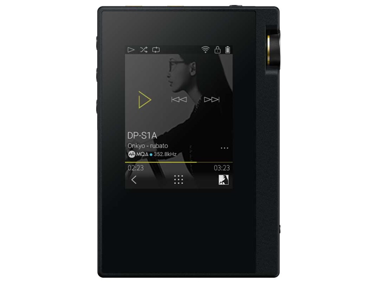 ONKYO DP-S1A デジタル オーディオ プレーヤー DAP ハイレゾ オンキヨー、コンパクトなハイレゾDAP「rubato DP-S1A」を12月中旬発売