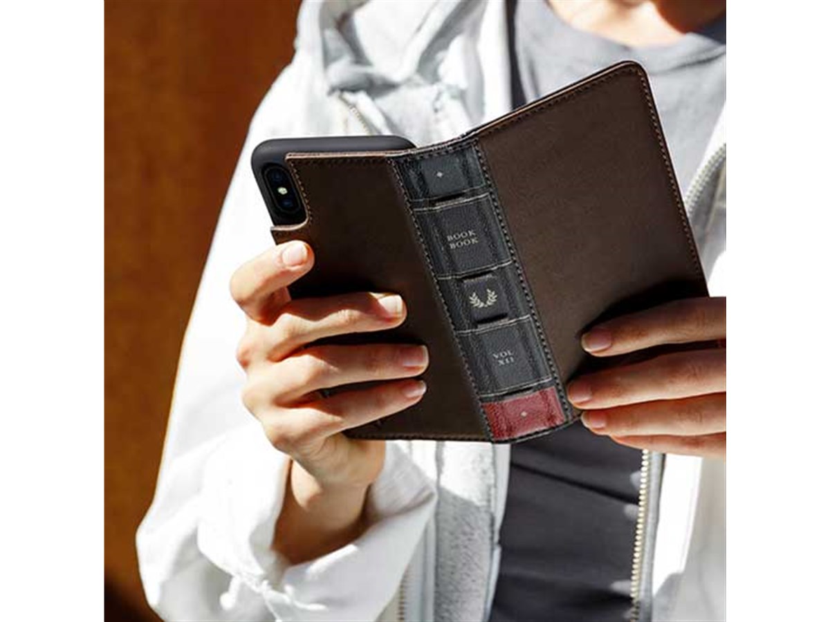 ブック型ケースのiPhone X用モデル、「BookBook for iPhone X」が発売