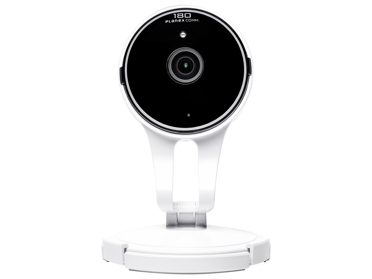 プラネックス、180度の広画角撮影ができるネットワークカメラ