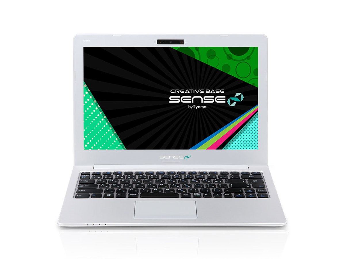 iiyama、第8世代「Core i7-8550U」搭載のクリエイター向け13.3型ノート