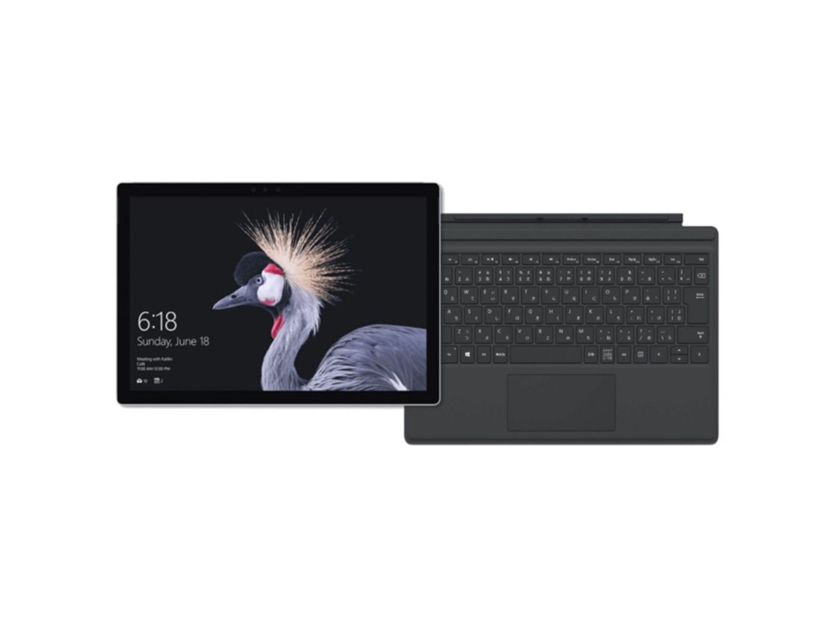 MS、タイプカバー付き「Surface Pro」Core m3モデルを92,800円で発売