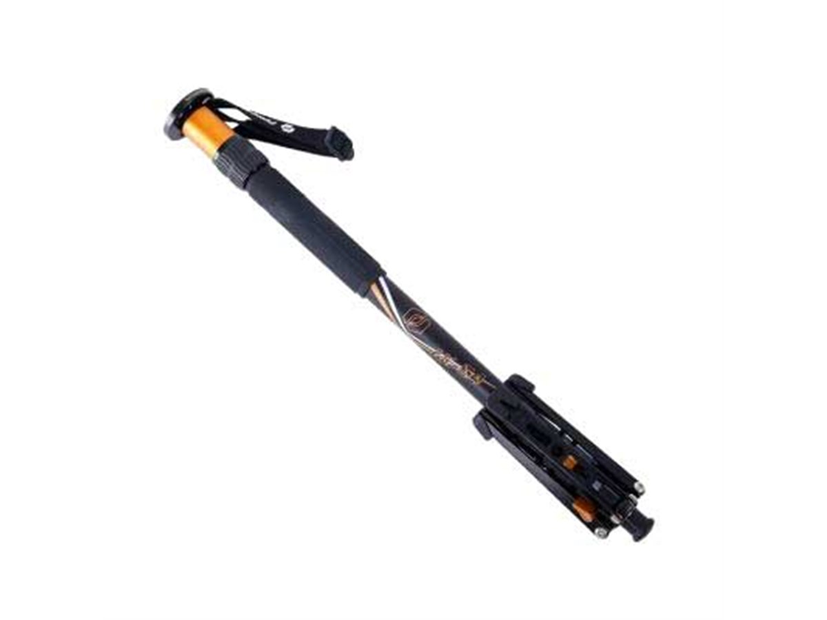 KING、ワンアクションで脚を伸ばせる自立式一脚「AK-64+」など2機種