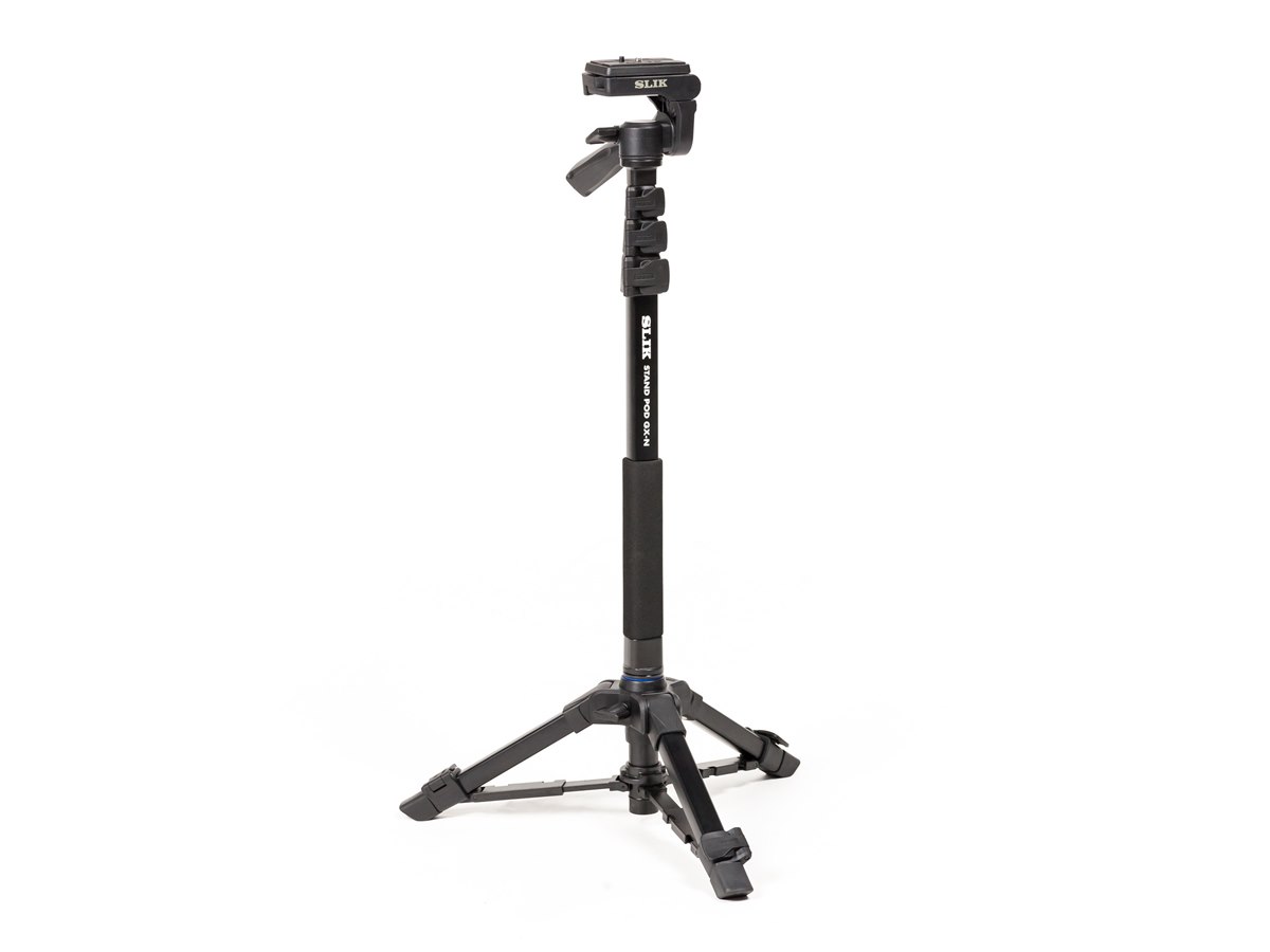 SLIK、安定感を高めた自立脚付きの一脚「スタンドポッドGX-N」 - 価格.com