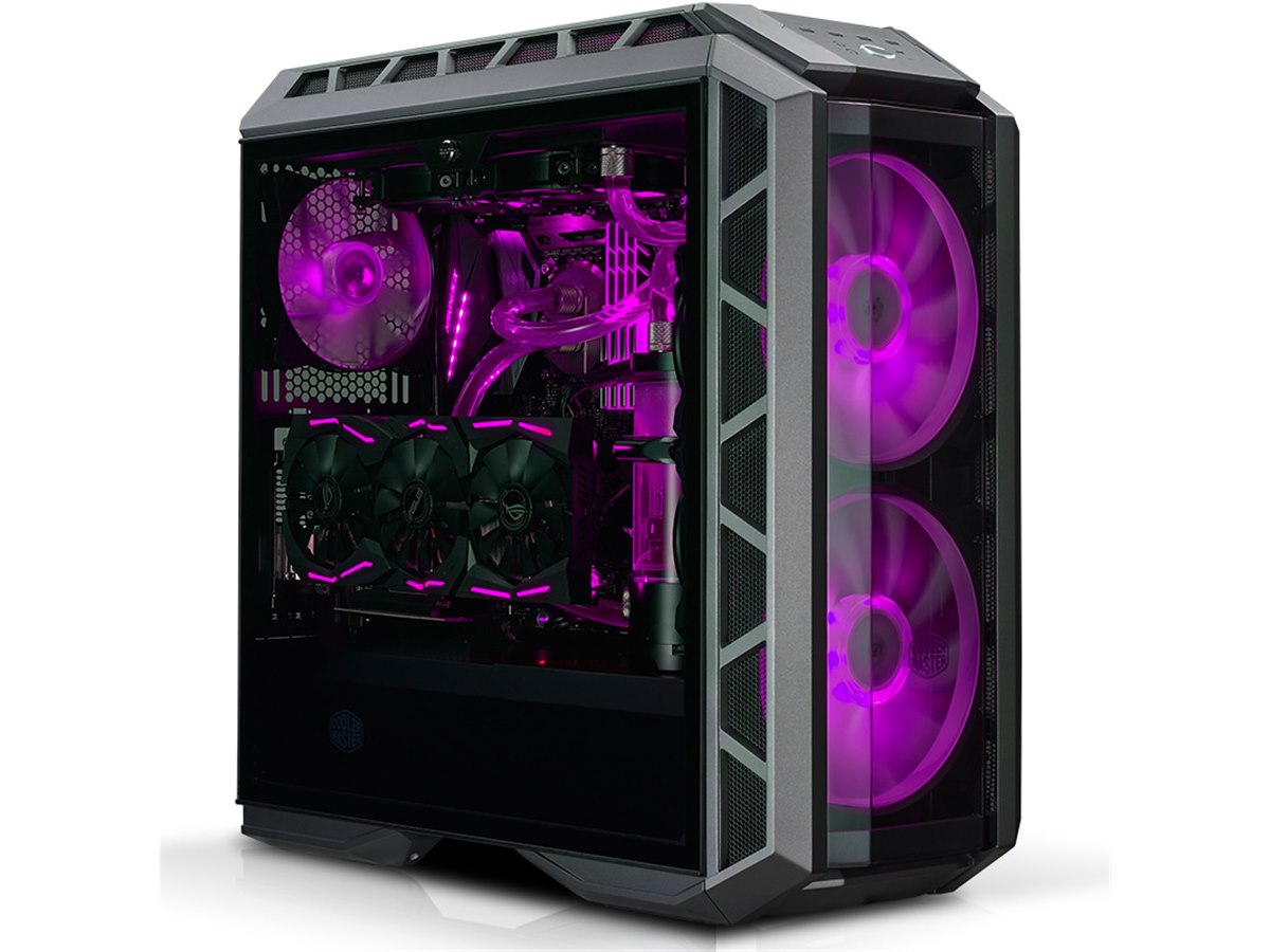 クーラーマスター、200mm RGBファン搭載のミドルタワーPCケース - 価格.com