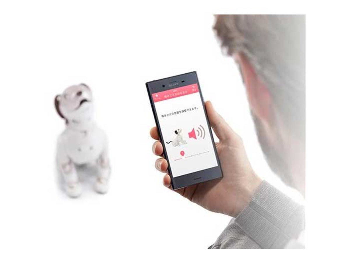 ソニーが「aibo」向けアプリを提供、「aibo」がなくても楽しめる機能も