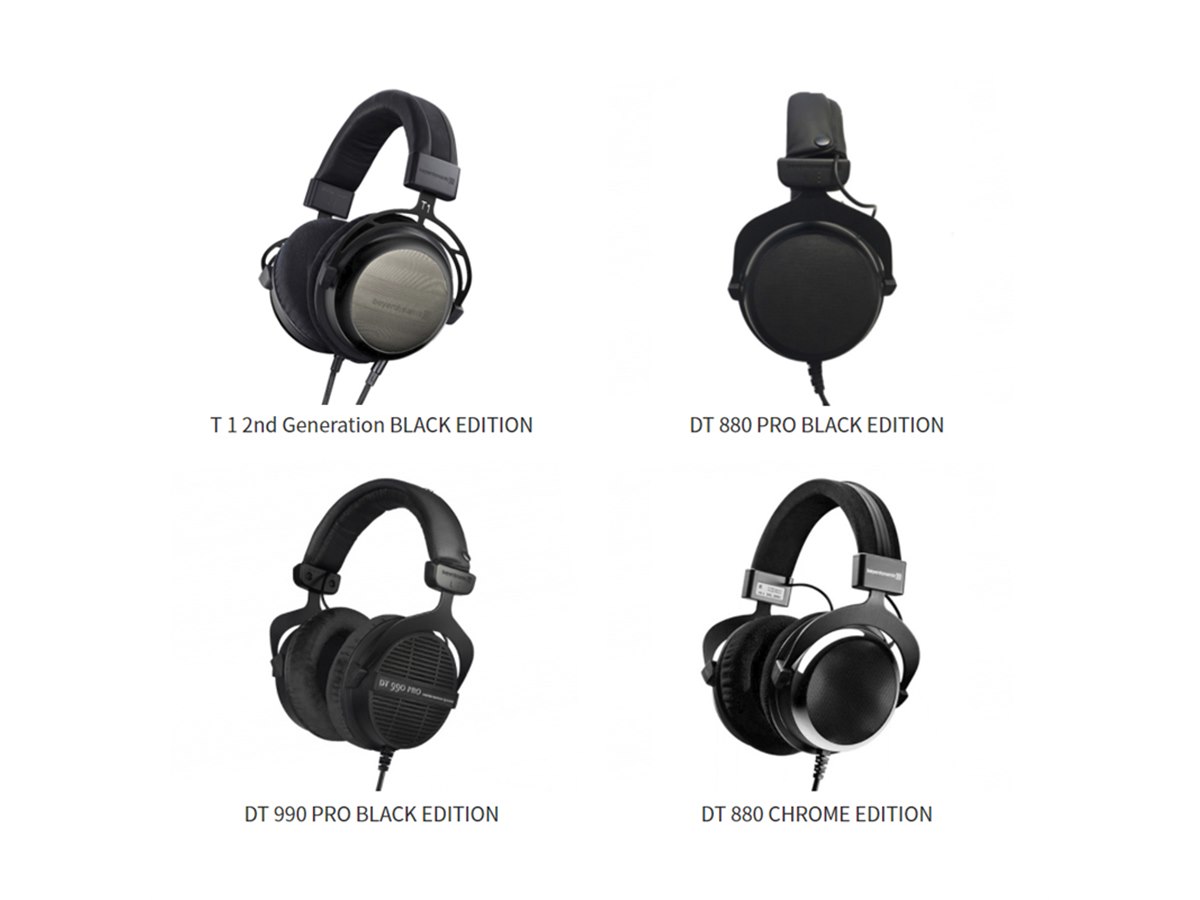 beyerdynamic、「T 1 2nd Generation」「DT 880 PRO/990 PRO/880」特別