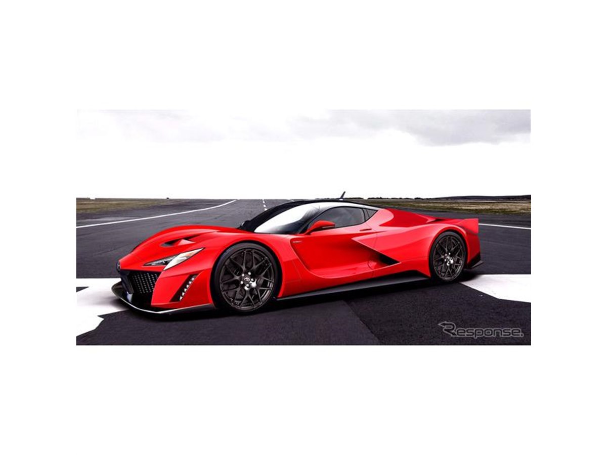 トヨタ史上最高額は確実…GRブランド初のスーパーカー、2020年発売か