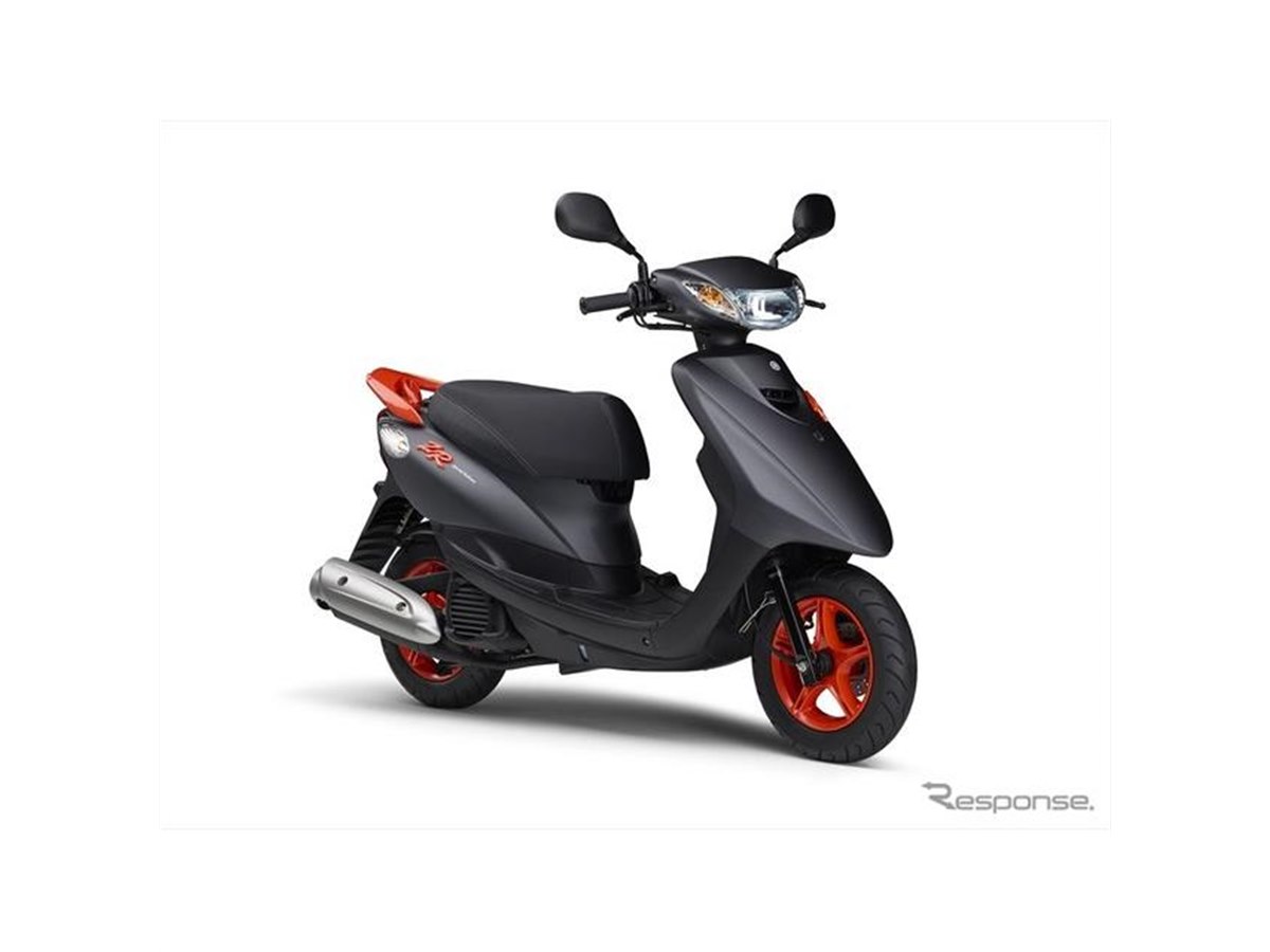 ヤマハ ジョグZR、新色マットグレーを追加…オレンジアクセントで