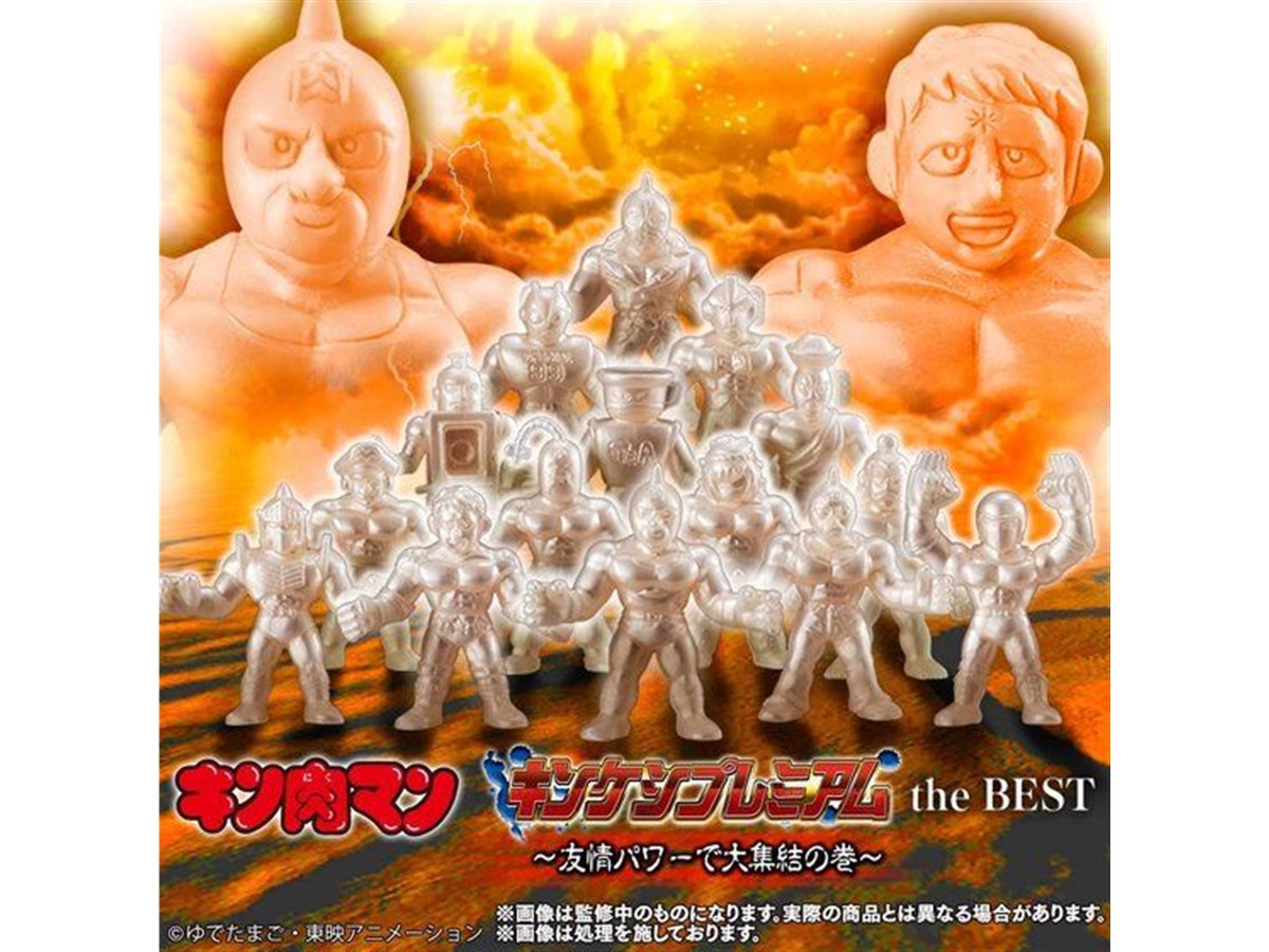 キン肉マン キンケシ プレミアム 正義超人15体セット（中野さん入り） キン肉マンソルジャーも！ 正義超人中心の「キンケシプレミアム」15体
